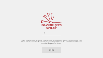 Paragrafın Şifresi Mobil Screenshot