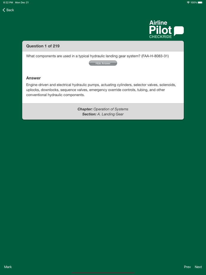 Airline Pilot Checkride