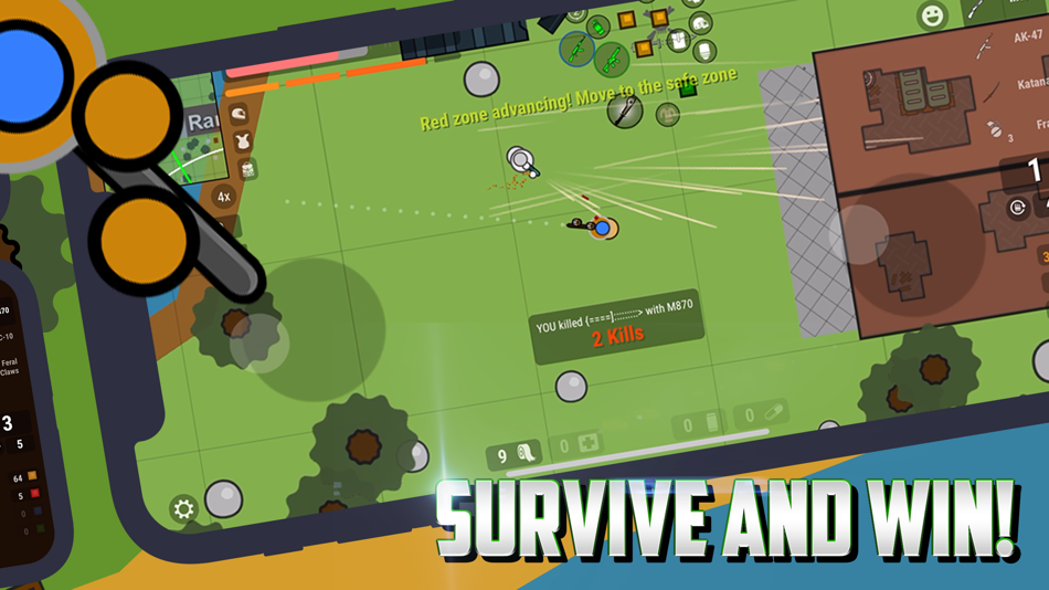#5. surviv.io (iOS) 由: Kongregate