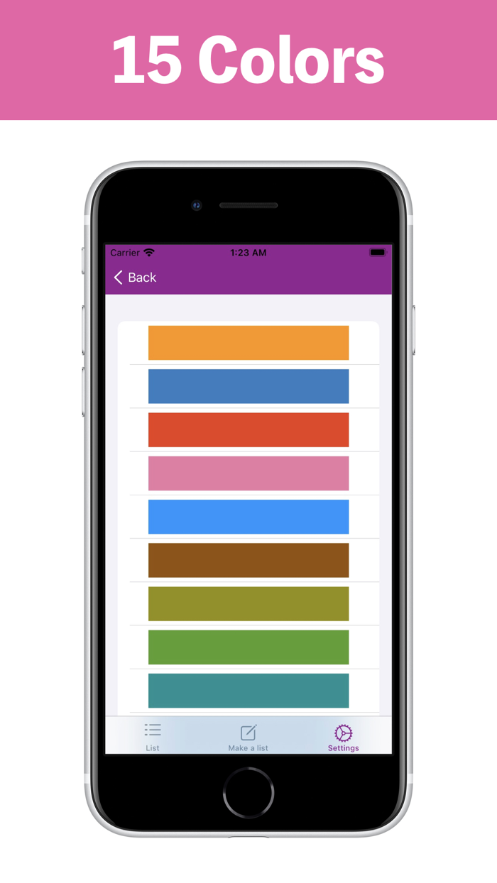 My Handy Shopping List