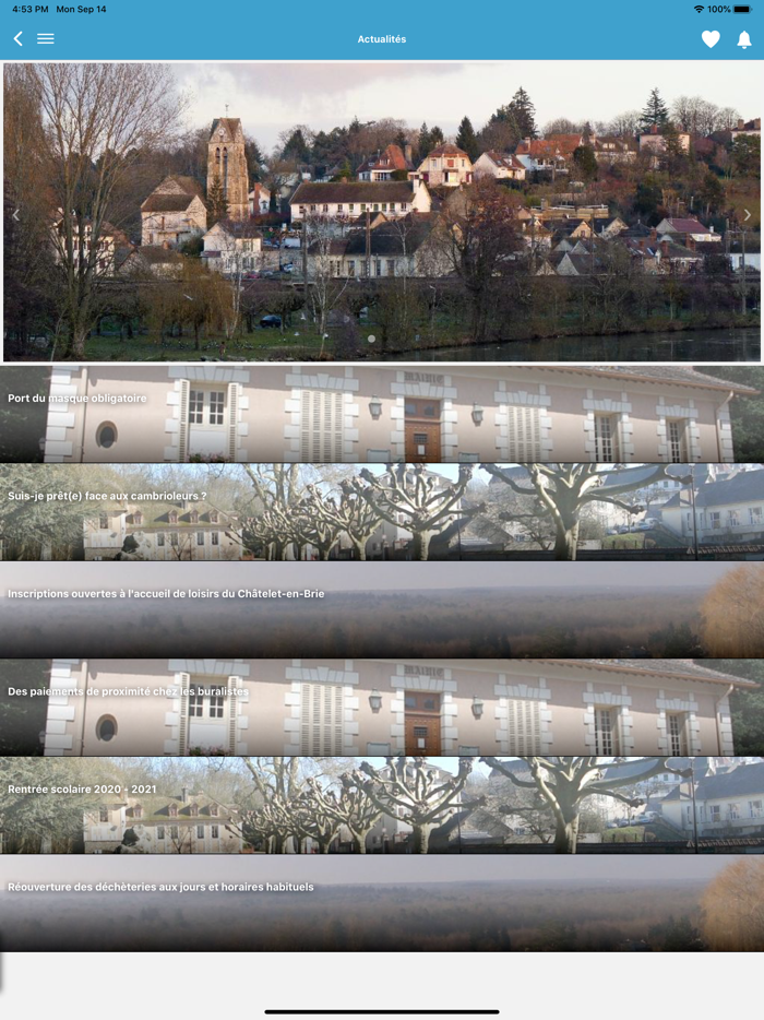 Fontaine-le-Port Application