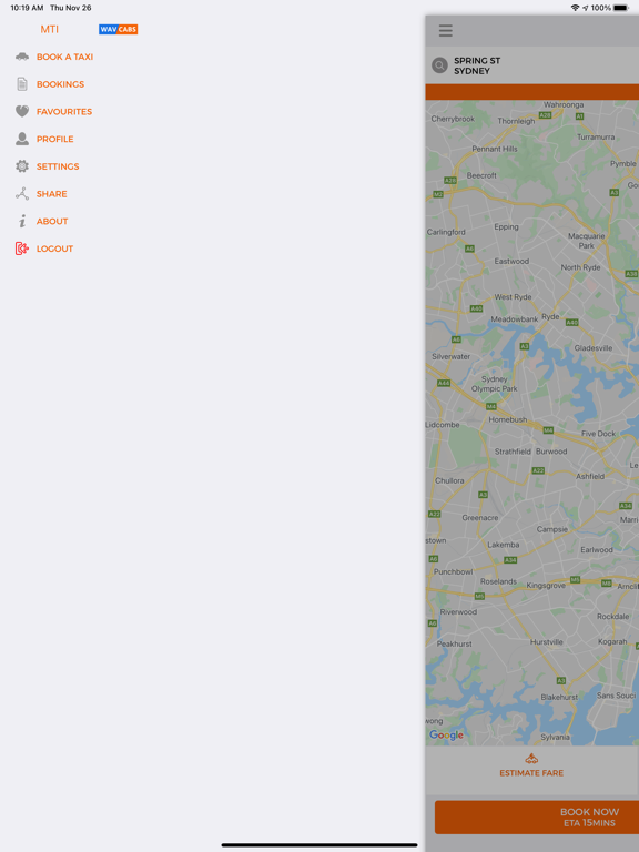 Screenshot #5 pour WAV TAXI Network