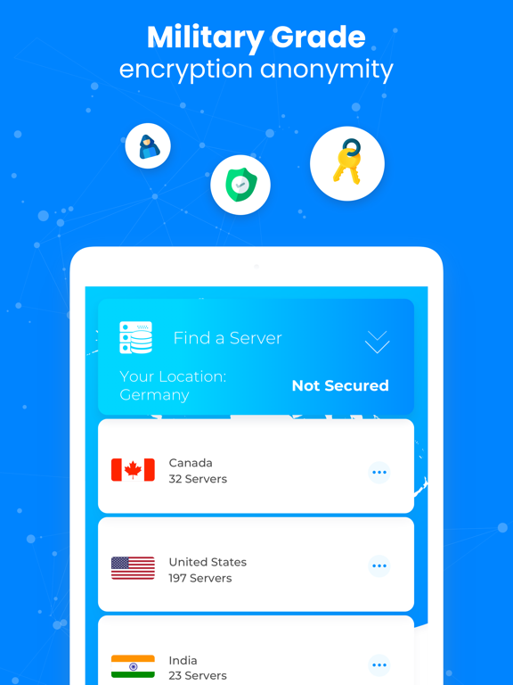 Screenshot #5 pour Push VPN: fast for better net