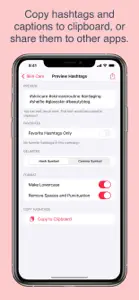 Hashtag Editor screenshot #3 for iPhone