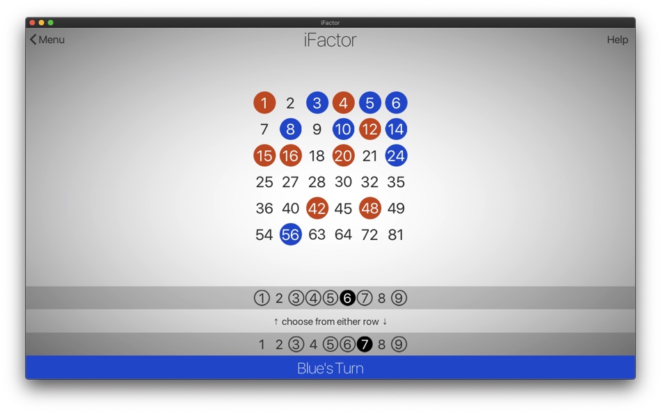 #2. iFactor - Multiplication Game (macOS) Podle: 10101 Software