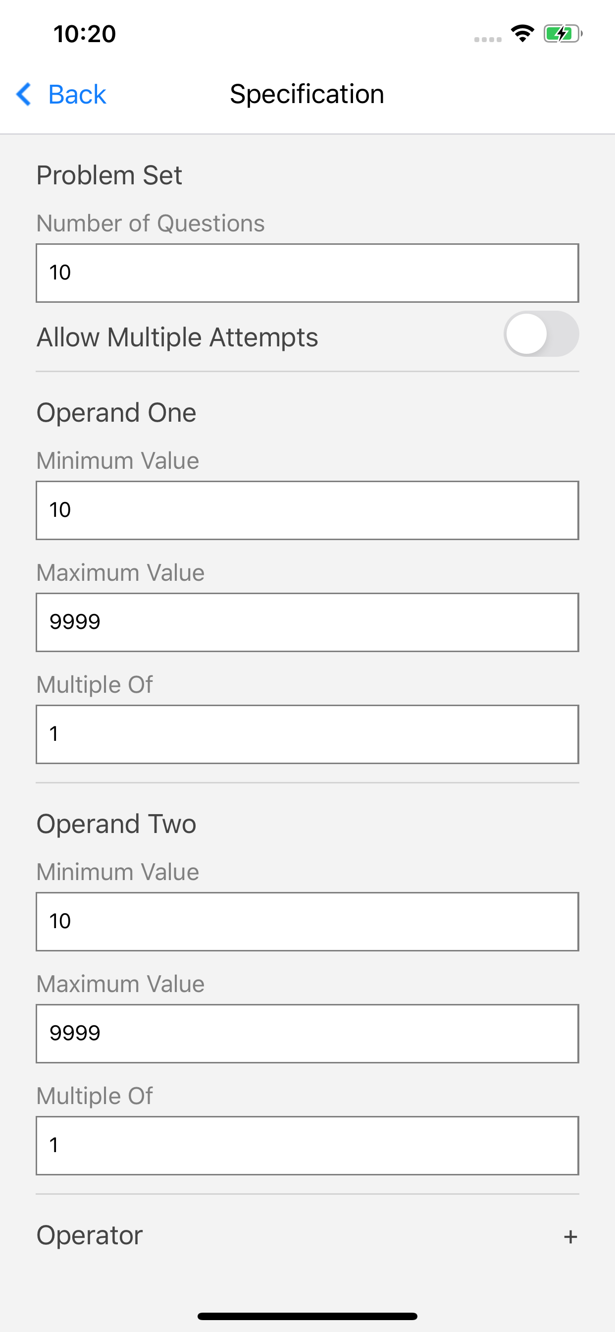 Consulting Case Math