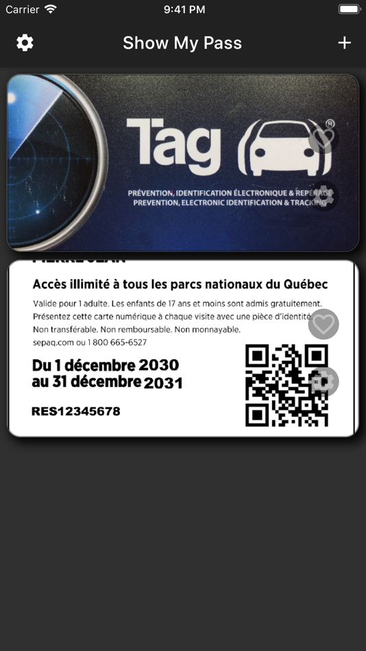 #1. Show my pass (iOS) Av: polysoft.com