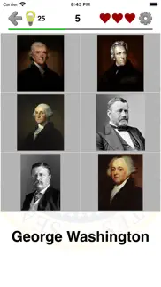 us presidents and history quiz iphone screenshot 4