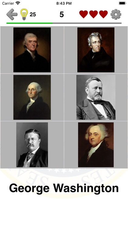 US Presidents and History Quiz screenshot-3