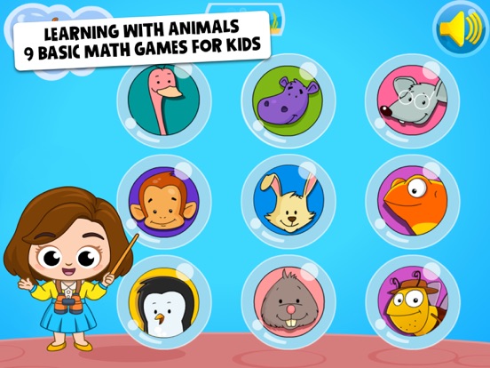 Baby Town: Preschool Math Zooのおすすめ画像1