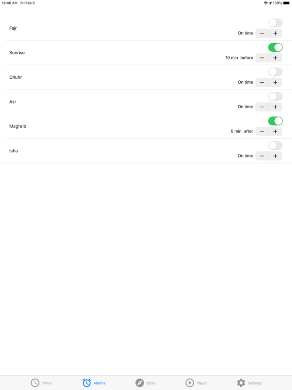 Screenshot #5 pour Azan Alarm