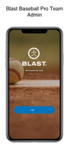 Blast Baseball Pro Team Admin screenshot #1 for iPhone