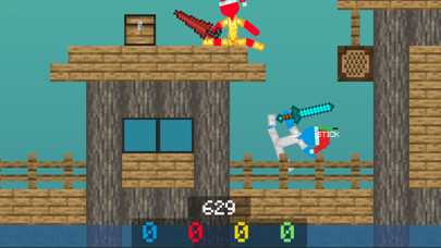 Stickman Cube Craft Fight Screenshot