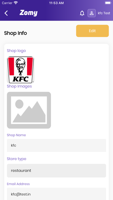 Zomy - Seller Screenshot