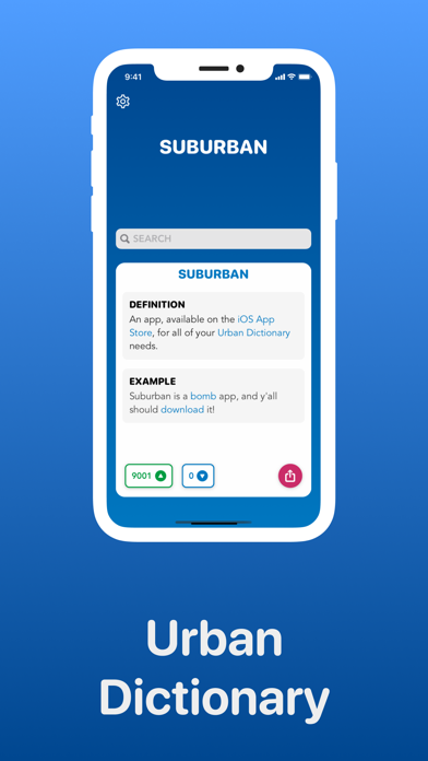 Suburban For Urban Dictionary Screenshot