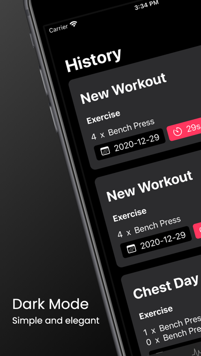 Fightie - Workout Tracker Screenshot