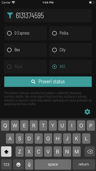 Screenshot #2 pour Status paketa