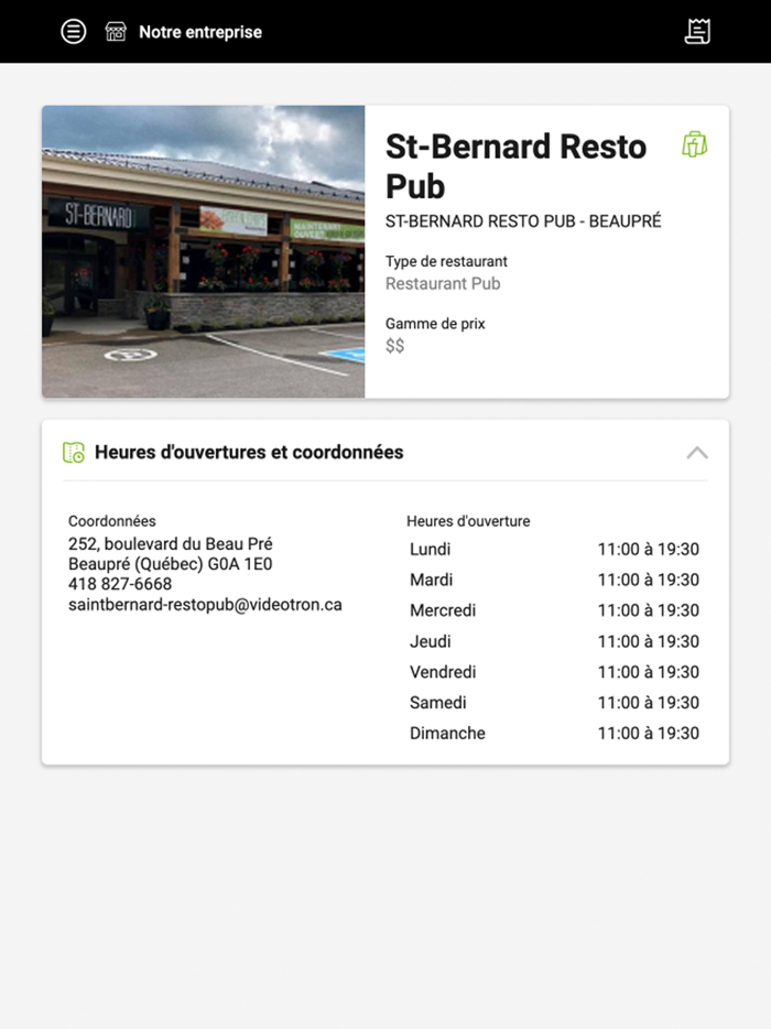 St-Bernard Resto-Pub