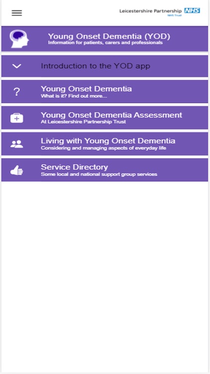 Young Onset Dementia (YOD)