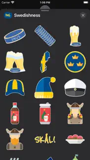 How to cancel & delete swedishness sticker pack 3