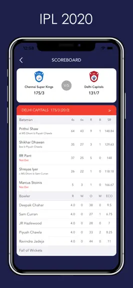 Game screenshot IPL Live score hack