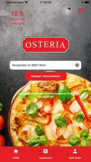 osteria pizzeria italia iphone screenshot 1