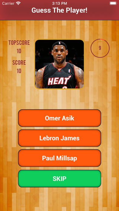 プレーヤーバスケットボールを推測する - NBAクイズのおすすめ画像1