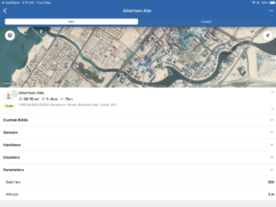 Screenshot #5 pour SicuroTrack v2 Monitoring