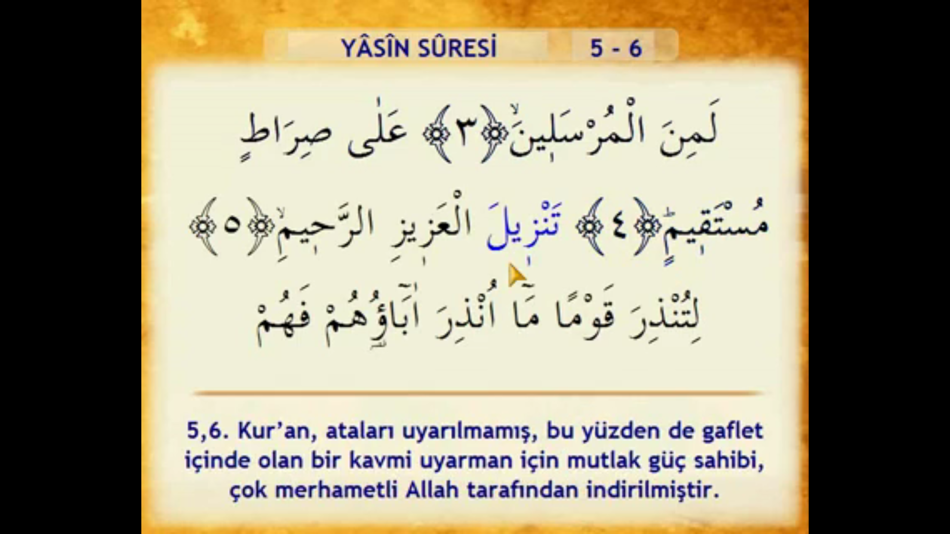 #2. Yasin-i Şerif (Yasin Suresi) (iOS) Podle: Tansel Demir