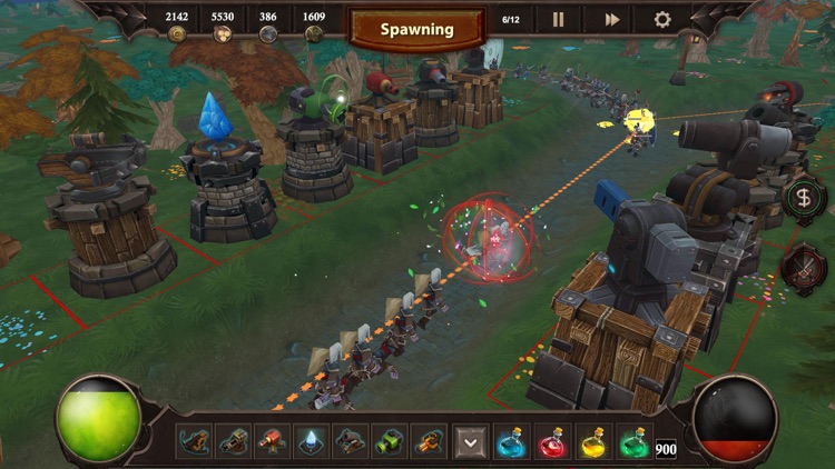 Gold Rush : 3D Epic Fantasy TD screenshot-6