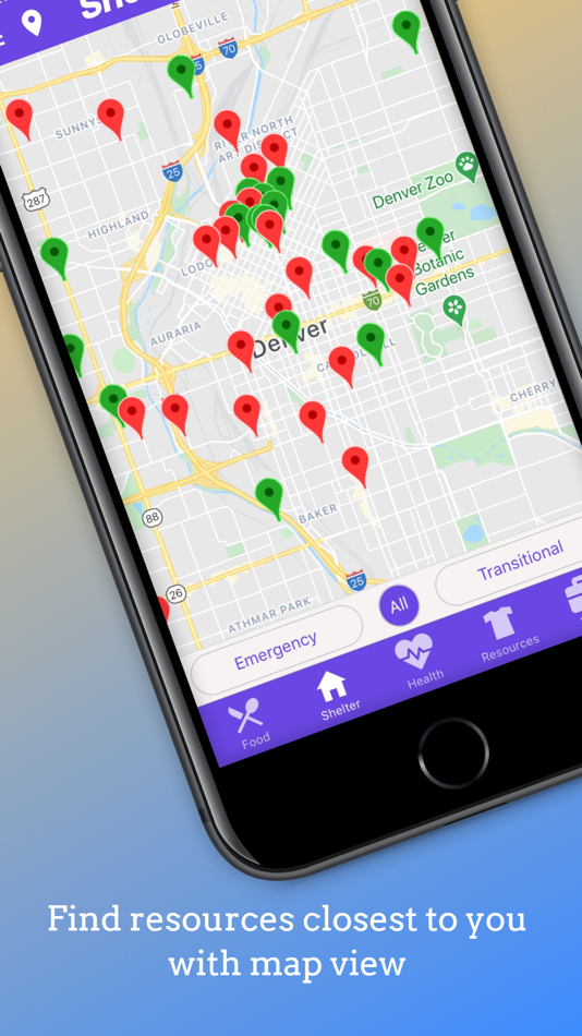 #3. Homeless Resources-Shelter App (iOS) By: Shelter App, Inc.