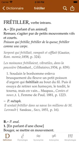 Game screenshot Dictionnaire apk
