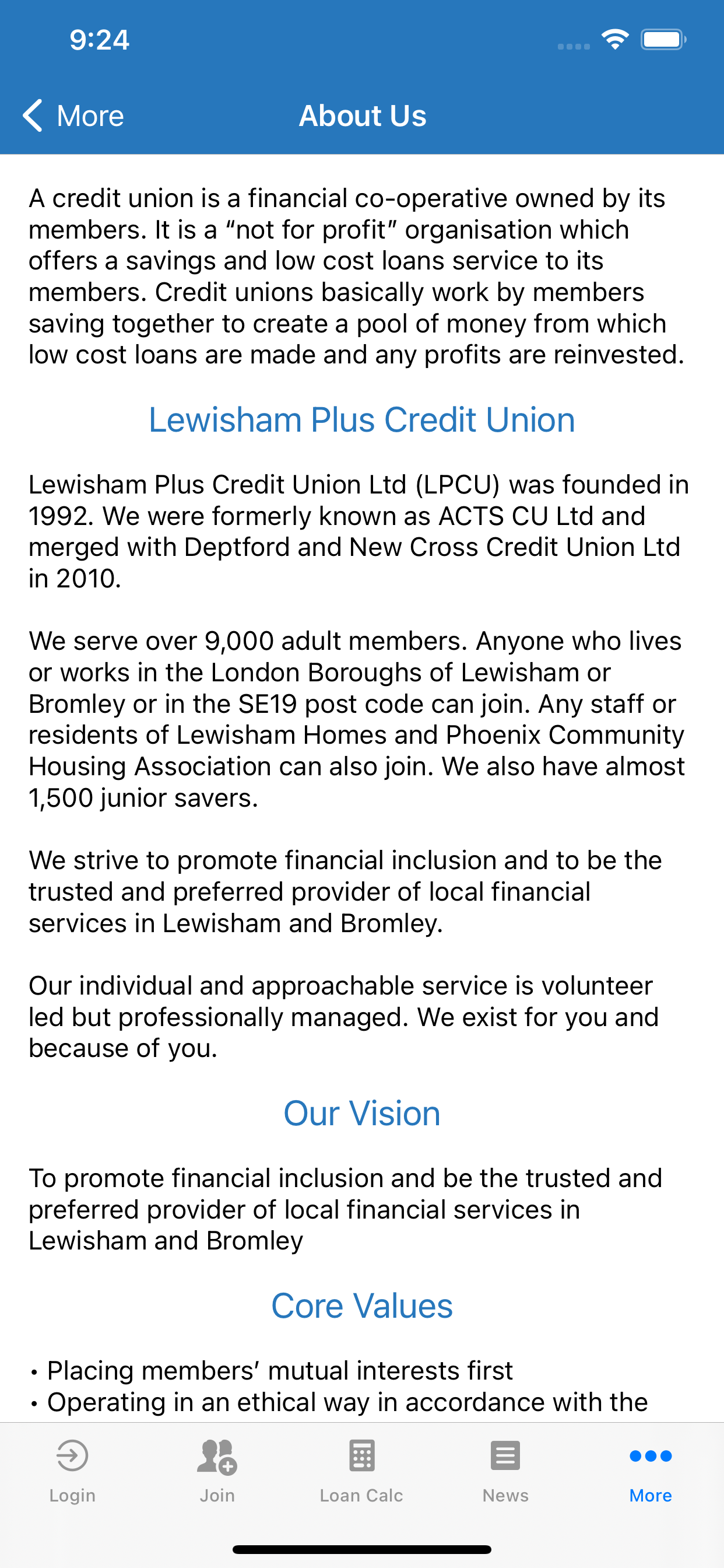 Lewisham + Bromley CU