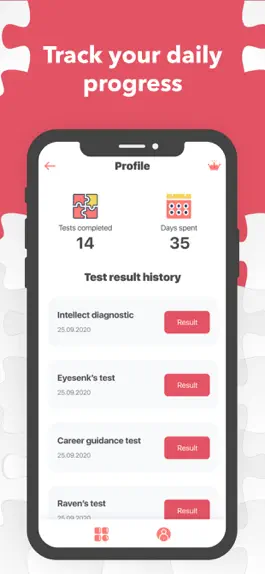 Game screenshot Personality and IQ test hack