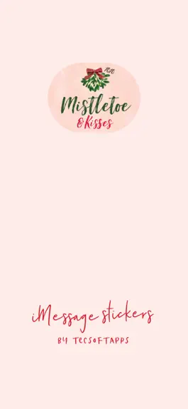Game screenshot Mistletoe & Kisses Stickers mod apk