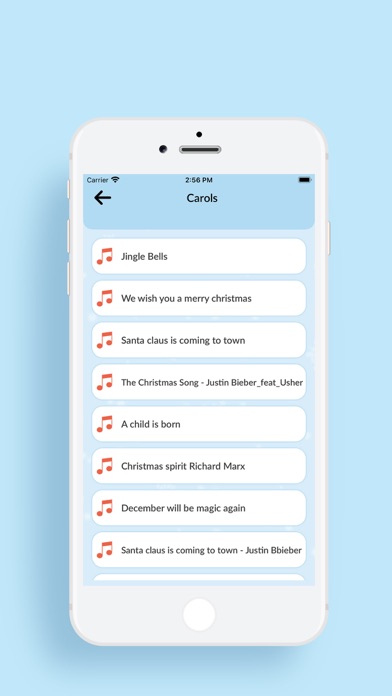 Christmas Greetings and Carols Screenshot