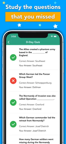 Game screenshot D Day Quiz Game | World War 2 hack