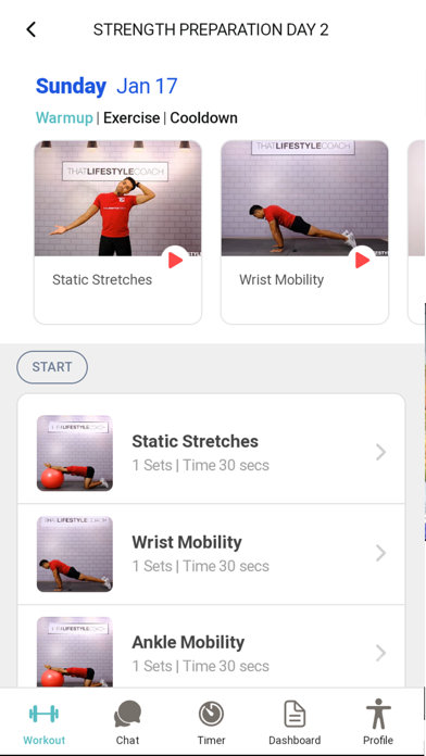 That Lifestyle Coach Lite Screenshot