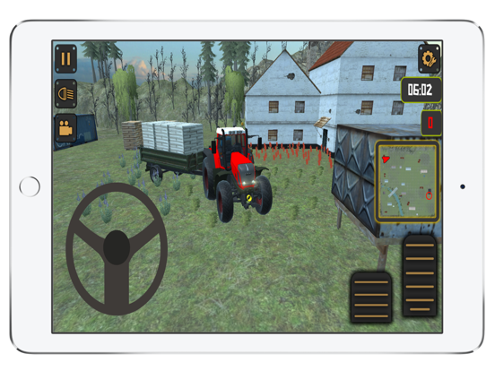 Screenshot #5 pour Tractor Driving: Farm work