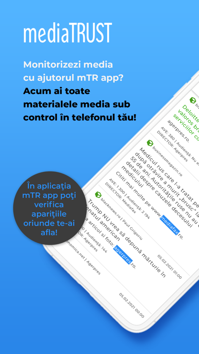 mediaTRUST Screenshot