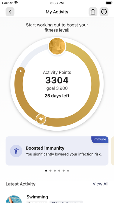Vitalis Zentrum Mitglieder-App Screenshot
