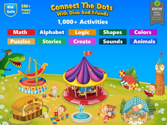 Dinosaur Dots Connect for kidsのおすすめ画像4