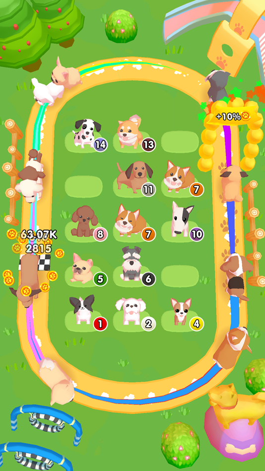 #4. Merge Dogs 3D (iOS) 由: Zepni Ltd.