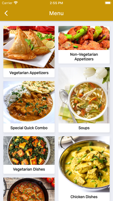 Indian Spice Restaurant Screenshot