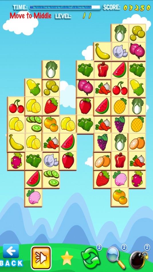 #2. Fruit Link Link Go! (iOS) 由: CronlyGames Inc.