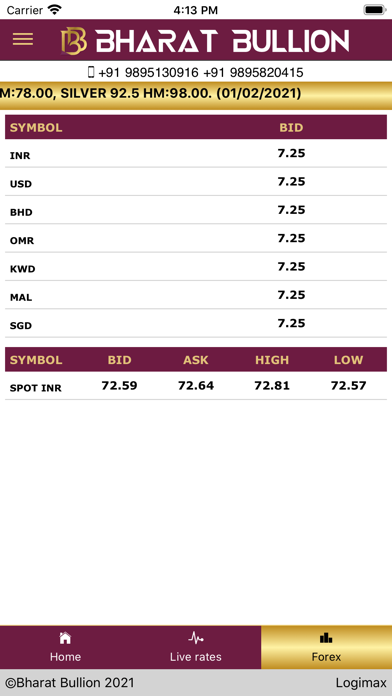 Bharat Bullion Screenshot