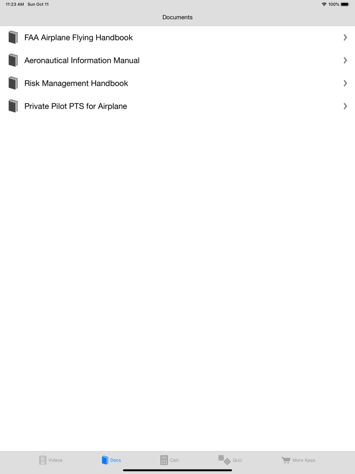 Private Pilot Course - Ground