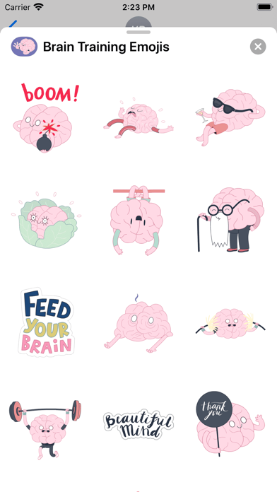 Screenshot #3 pour Brain Training Emojis