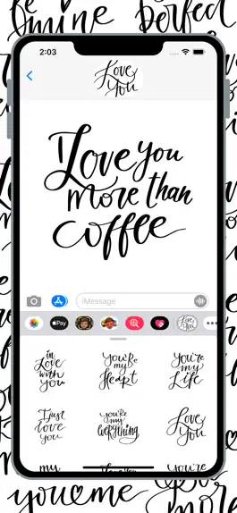 Game screenshot in Love with Calligraphy apk