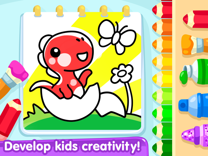 Coloring Pages Baby Games